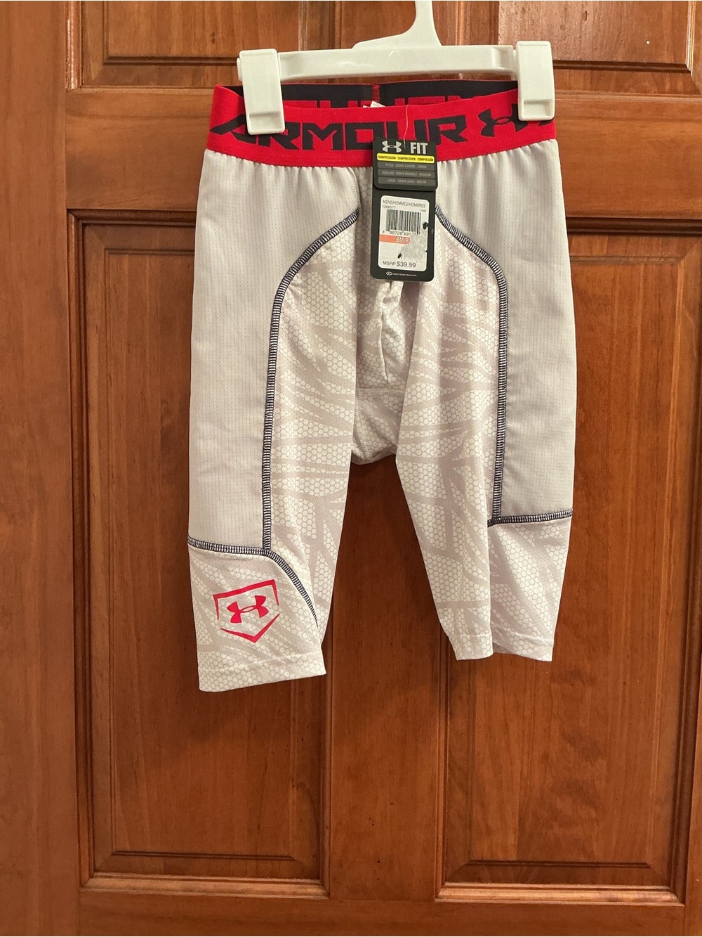 NWT Under Armour HeatGear Compression Sliding Shorts Mens S